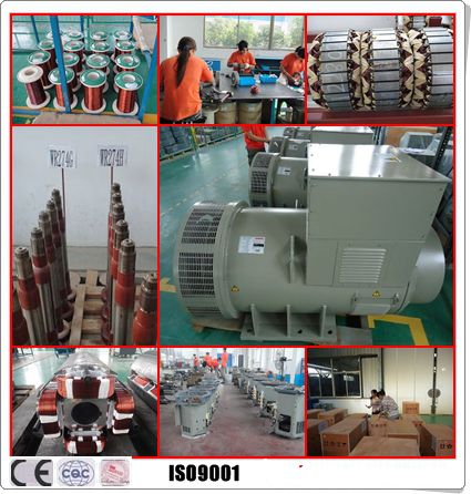 70kw 70kwa Brushless AC Generator 60hz Frequency For All Generator Set