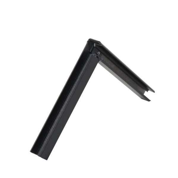 Tempered Glass Railing Handrails for Flooring Mounted Safety Balustrades Handrails