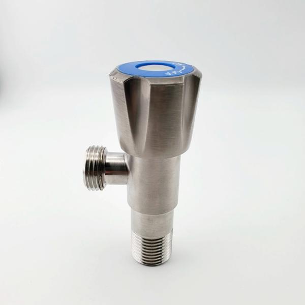 10*5.5*3.5 Hot Water Angle Valve One Way 201 SUS 174g OEM