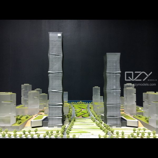 Scale Acrylic Model Architecture 1/500 Conceptual Design OEM