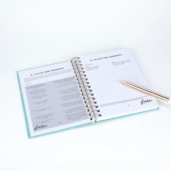 Custom A5 Self Care Workout Journal Fitness Journal For Women And Men Gym And Daily Health Planner