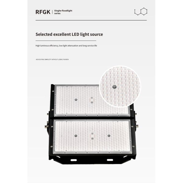 Lumileds3030 Светодиодный стадион освещение Наружные огни арены 800W