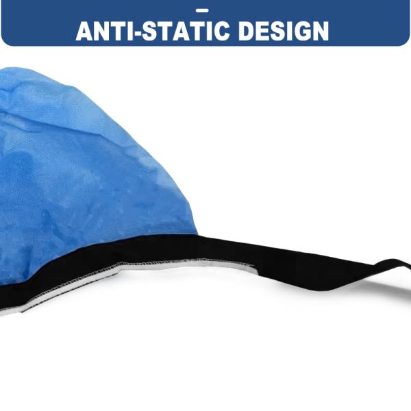 Hubei Haixin Anti-static Disposable Shoe Cover Supplier Medical Plastic Overshoes Wholesale Nonwoven Non slip Shoe Covers