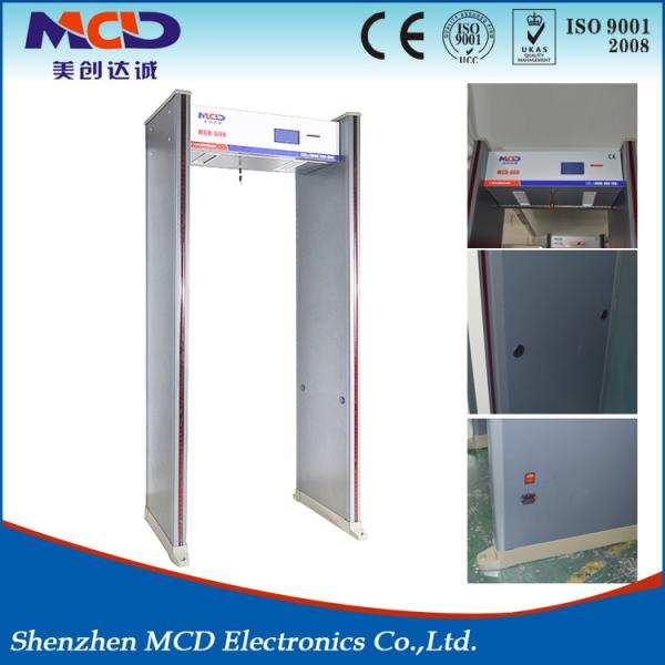 High Sensitivity Walk Through Security Metal Detectors , Security Walk Through Gate 6 Zones