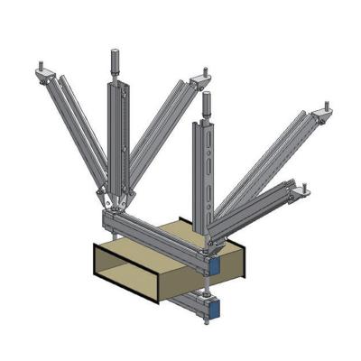 Silver Anodized Duct Seismic Bracing Fire And Earthquake Resistance / Seismic Bracket