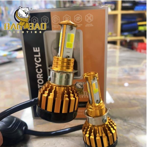 BAOBAO 25 Watts 2pcs Iron Metal 3 Colors Mini Driving Headlight Bulb for Kawasaki Gto Parts Front Fog Light Bike Modified Parts
