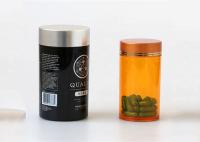 garrafas de comprimido plásticas biodegradáveis de Softgel da vitamina amigável de 500ml Eco