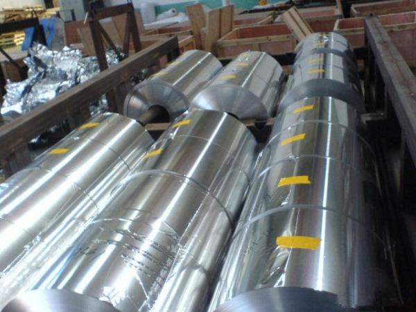 Cold Forming Gold Industrial Aluminum Foil Power Capacitor Alloy 1100