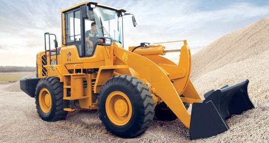 Yellow Heavy Construction Machinery ZL30F Wheel Loader With 1 Cbm Bucket 3000kg