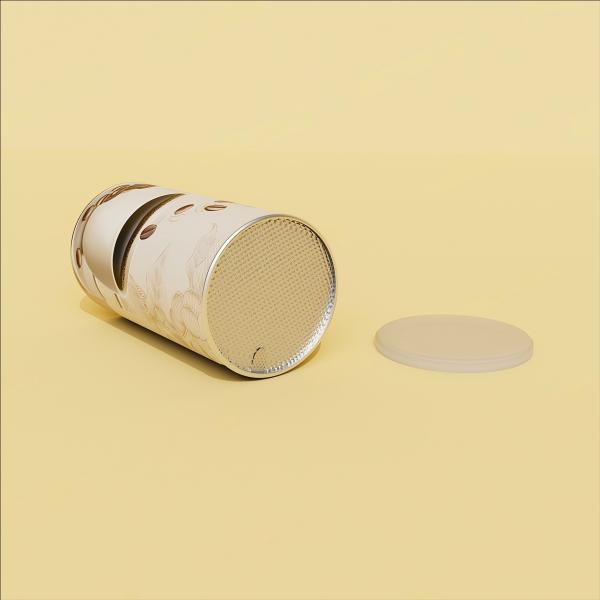 Air Tight Coffee Powder Round Paper Tube Packaging for Protein Powder Packaging Container