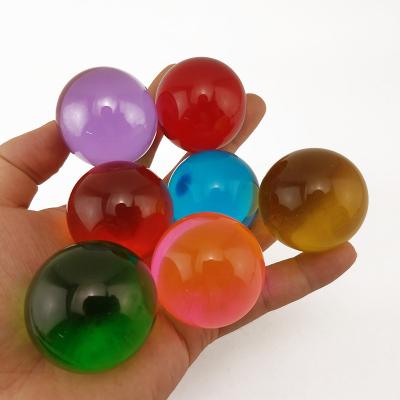 Esfera de bola de resina acrílica de cor sólida