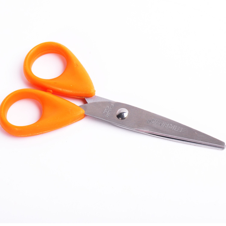 Wholesale reliable quality multi-colored OEM 5 inch student office scissors
