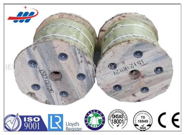 Durable Galvanized Steel Wire Rope 1570-1960MPA For Tugboat / Fishery
