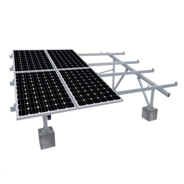 Aluminum Framed Frameless Ground Mount Solar System