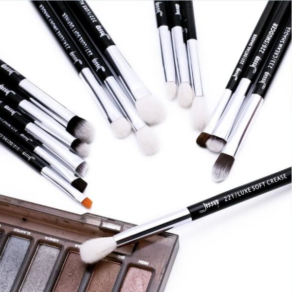Jessup T177 Eye Makeup Brush Set traditional handmade For Travelling