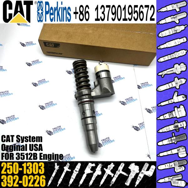 Fuel Injector 245-8272 246-1854 250-1311 250-1302 250-1304 250-1303 For Caterpillar 3512B engine