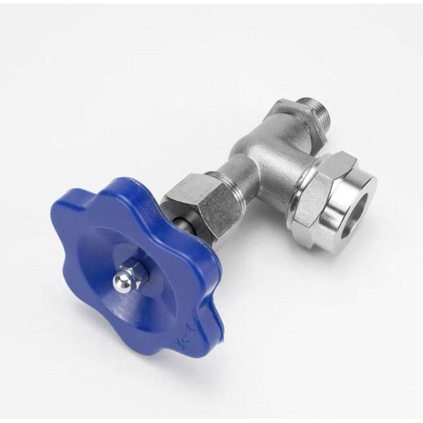 Factory Supply SS304 Threaded Liquid Level Gauge Cock Valve Y Type Manual Valve for Boiler Water Tank