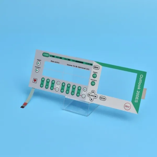 Flat Printed Electronic Circuit Board Dome LED Switch
