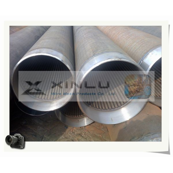 Low Carbon Steel Galvanized Johnson Screen Pipe Large Diameter 6-16