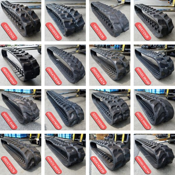 Sturdy Excavator Rubber Track Y260X96X41 for Yanmar B19 Package Gross Weight 120.000kg