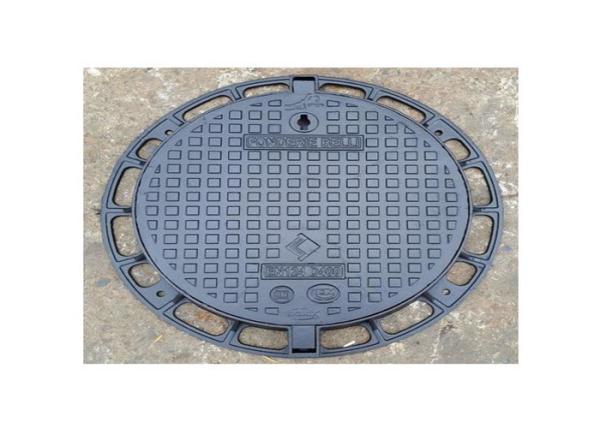 High Load Bearing Sewer Manhole Cover D400 Ductile Iron Covers Burgla Rproof