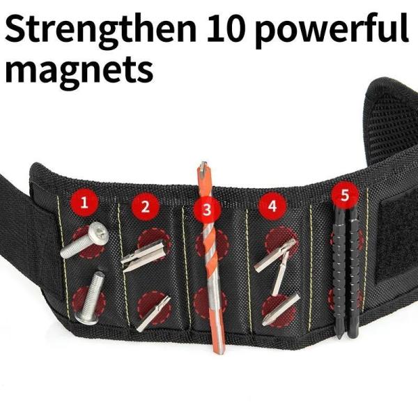 Magnetic Wrist Strap Screw Storage Bag  Eco-Friendly Camouflage