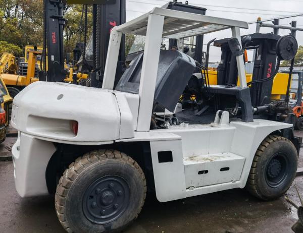 Fork Length 7 Ton Used TCM Japan Original Mini Diesel Forklift in Good Condition
