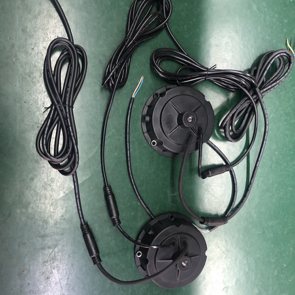 Luz de planta de LED de inyección de conector de alimentación masculino femenino resistente al agua autobloqueable