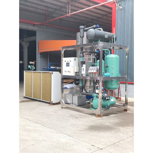 Máquina de hielo por tubo comercial Máquina para hacer hielo por tubo de refrigeración por aire/agua
