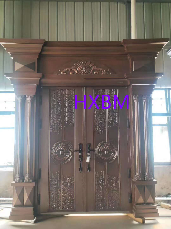 German quality Anti-theft Exterior Main Entry Steel Security Doors For building