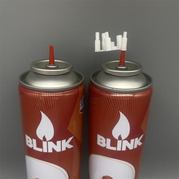 Short Lead Time and Metal / Plastic Refill Valve for Gas Lighter