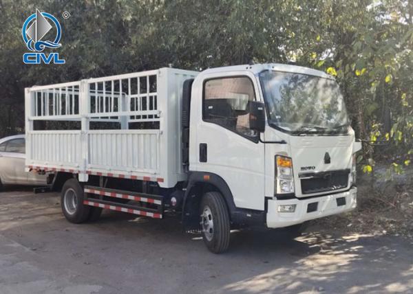 4x2 Light Cargo truck  3tons Mini  Howo 4 x 2  Light Duty Commercial Trucks  fence lorry truck