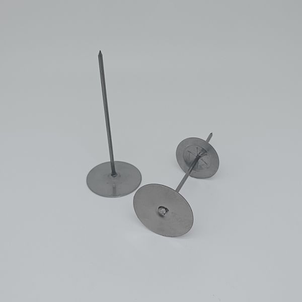 Galvanized Steel Insulation Anchor Pins With Round Self Locking Washer Free Sample
