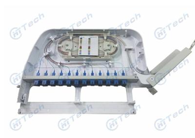 Plastic SC Fiber Optic Patch Panel 24 Port Various Cold Rolled Steel Adapter Plate Available