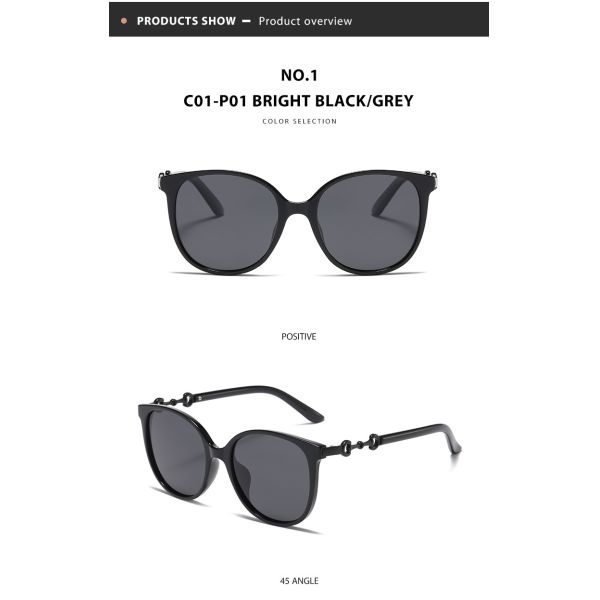 PC modificada para requisitos particulares del logotipo alrededor de las gafas de sol polarizadas clásicas unisex de las gafas de sol del metal