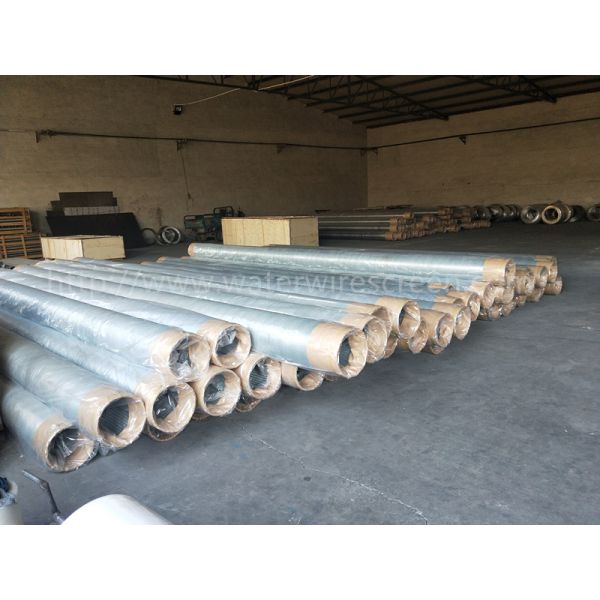 Galvanized Low Carbon Steel Well Screen For Water and Oil Filtration