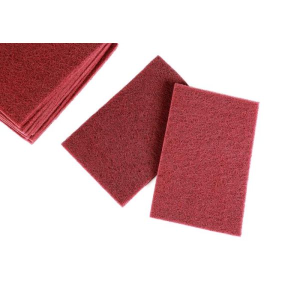 Abrasivos não tecidos de óxido de alumínio de grão fino para desmontagem de peças pesadas