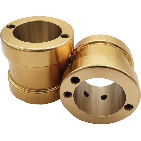 High Precision CNC Brass Parts CNC Machined Flanged Aluminum Bronze Bushings