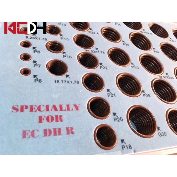 Части герметизируя кольца колцеобразного уплотнения Hyundai Doosan  коробки ремонта набивкой клапана экскаватора высокотемпературные резиновые