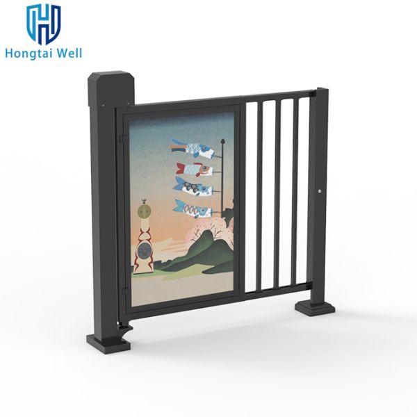 O OEM personalizou o anúncio do motor sem escova de estacionamento da C.C. da porta da barreira do crescimento