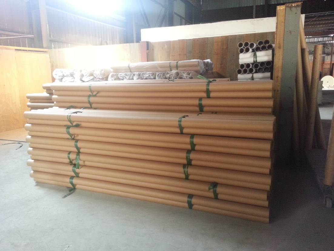 High Output CE Certified Paper Tube Core Winding Machine with PLC Control System