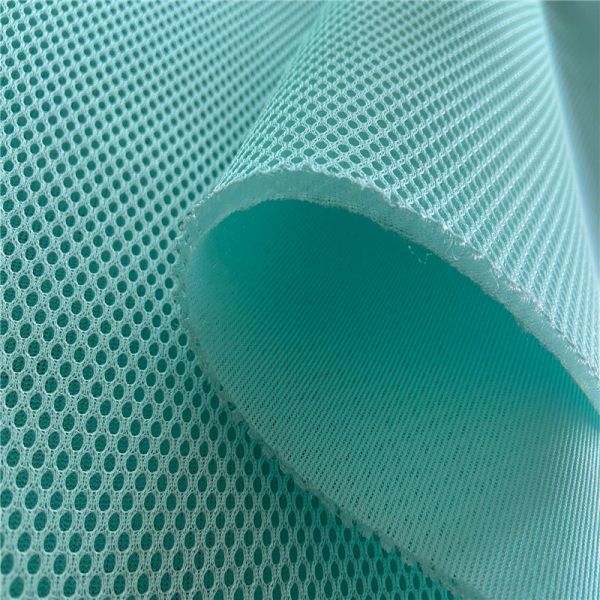 100% Polyester Thick Sandwich Mesh Fabric Recyclable 3D Mesh Textile for Home Furnishings