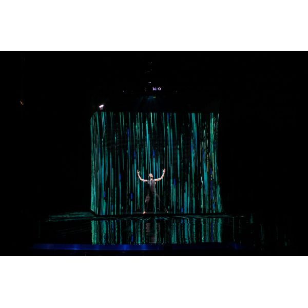 Rear Projection Screen Holographic Projection System 9.5x50m Holotronica Holo Gauze