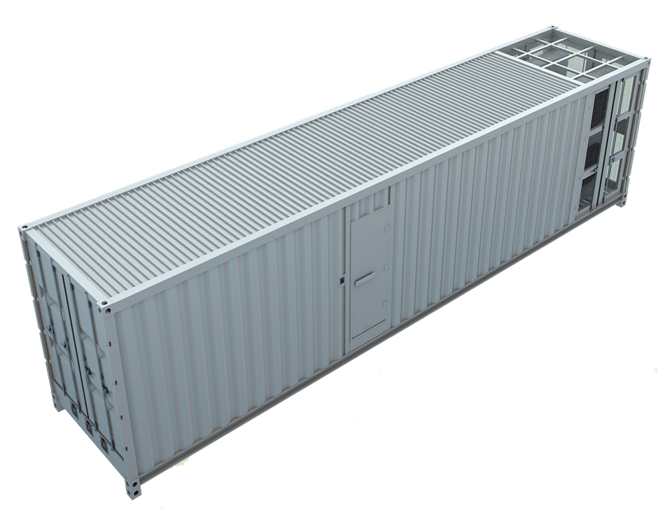 Центр данных холоднокатаной стали Containerized с проворным ответом легким для установки