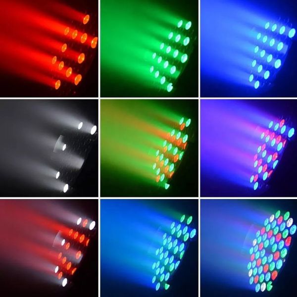 54*4W 200W DMX512 Best Rgb Dj Led Par Can Stage Light