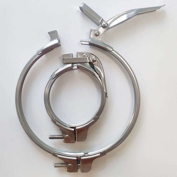 HVAC Systems Part System  Pull Ring Rapid Lock Clamp Spiral Duct Clamp