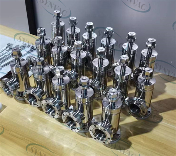 Bakeable All Metal Vacuum Valves Stainless Steel Bellows 316L Shell 304