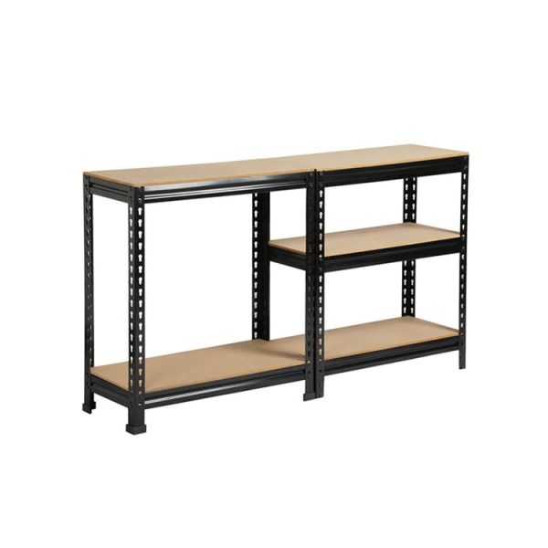 50-200kg/level Loading Capacity Tool Rack Garage Shelving for Customized Color Display
