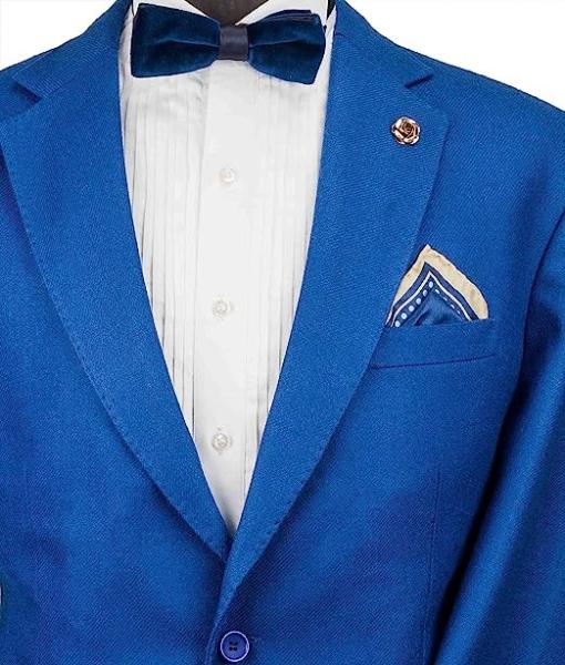 Men's Metalic Gold Flower Lapel Pin/Shirt Stud Brooch Golden, Gentleman's Essentials Premium Handmade Flower Lapel Pin