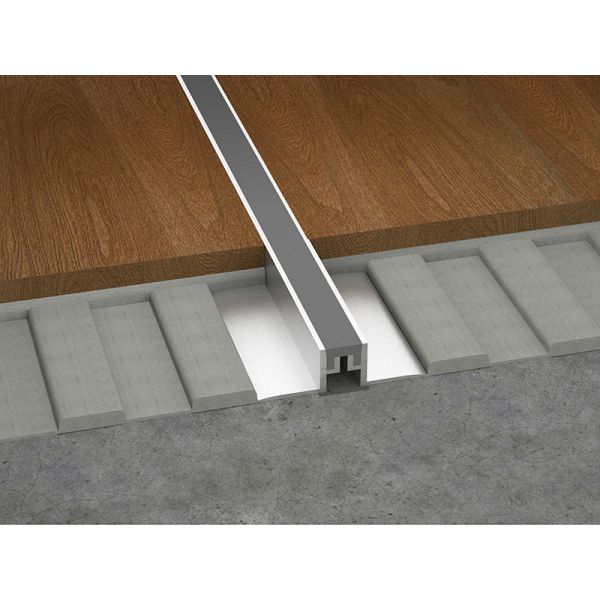 Aluminum Extrusion Profile Floor Movement Joint Interior Decoration